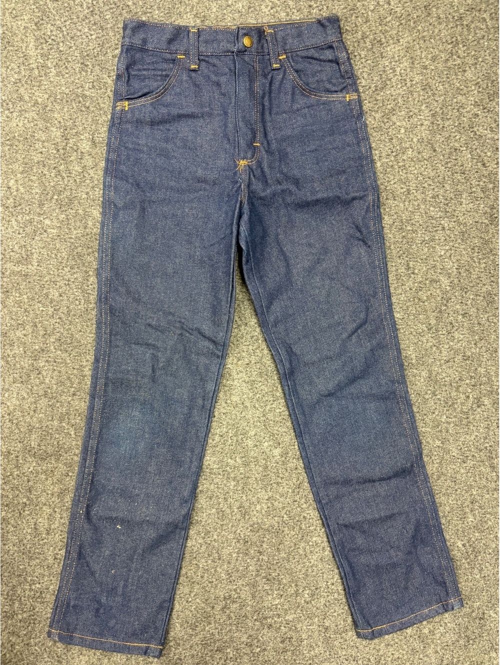 Vintage Rustler 100% Cotton Blue Denim Jeans Made in USA